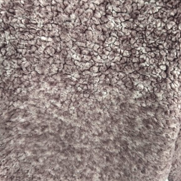 Southern Shirt Fluffy 1/4 Zip Pullover Burgundy Medium Women - Picture 5 of 7